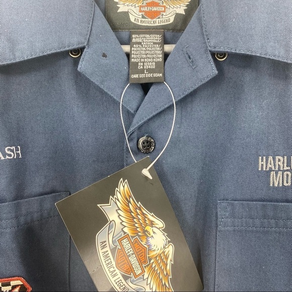 Harley-Davidson Workshirt VTG Biker Bash 2004 NWT - Picture 5 of 10